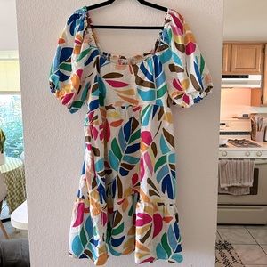 Tabitha Brown x Target Rainbow Tropical Dress